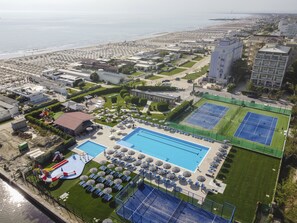 Vue sur la plage ou l’océan