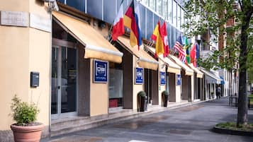 Fassade der Unterkunft