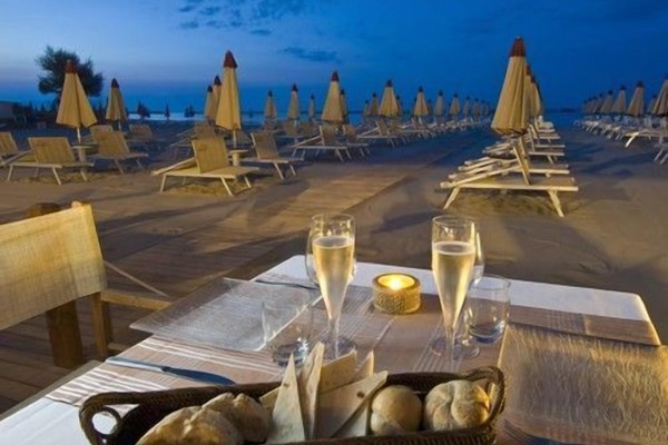Private beach nearby