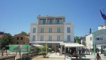 Facciata della struttura