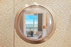 Double Room Single Use, Balcony, Sea Facing | Minibar, in-room safe, individually furnished, desk