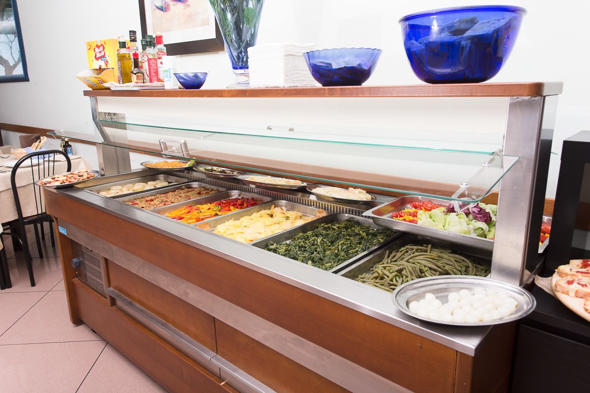 breakfast, lunch, dinner served; italian cuisine