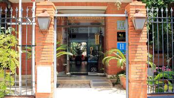 Entrada de la propiedad