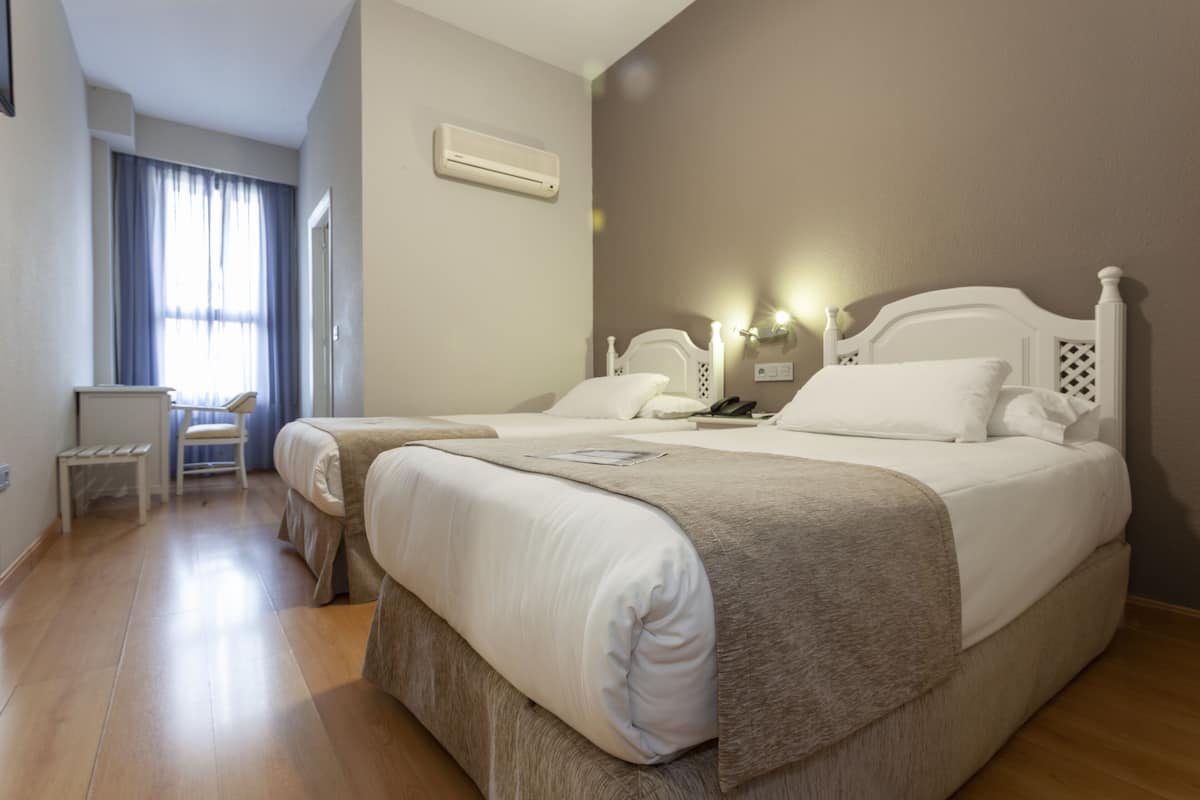 In-room safe, blackout curtains, soundproofing, free cots/infant beds