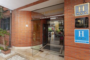 Entrada de la propiedad