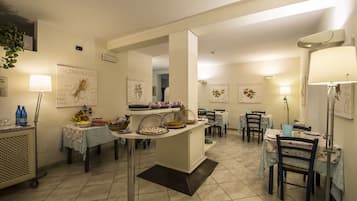 Daily buffet breakfast (EUR 10 per person)