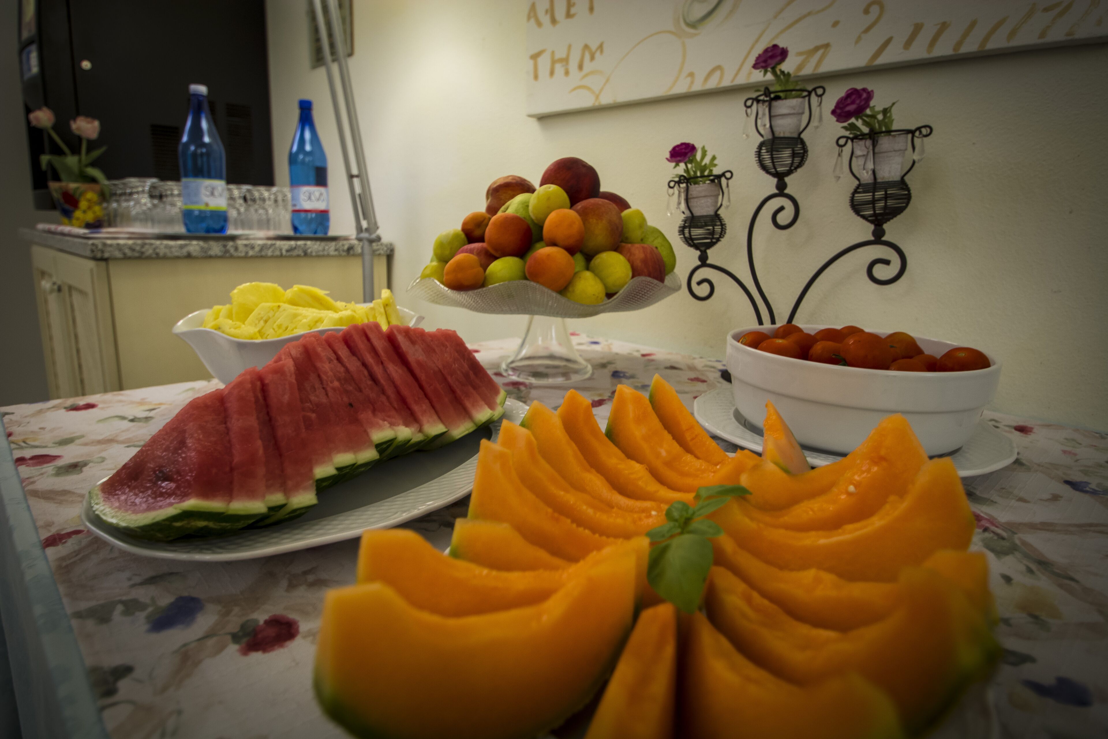 daily buffet breakfast (eur 10 per person)