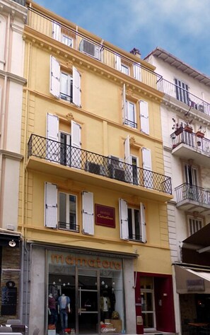 Façade de l’hébergement