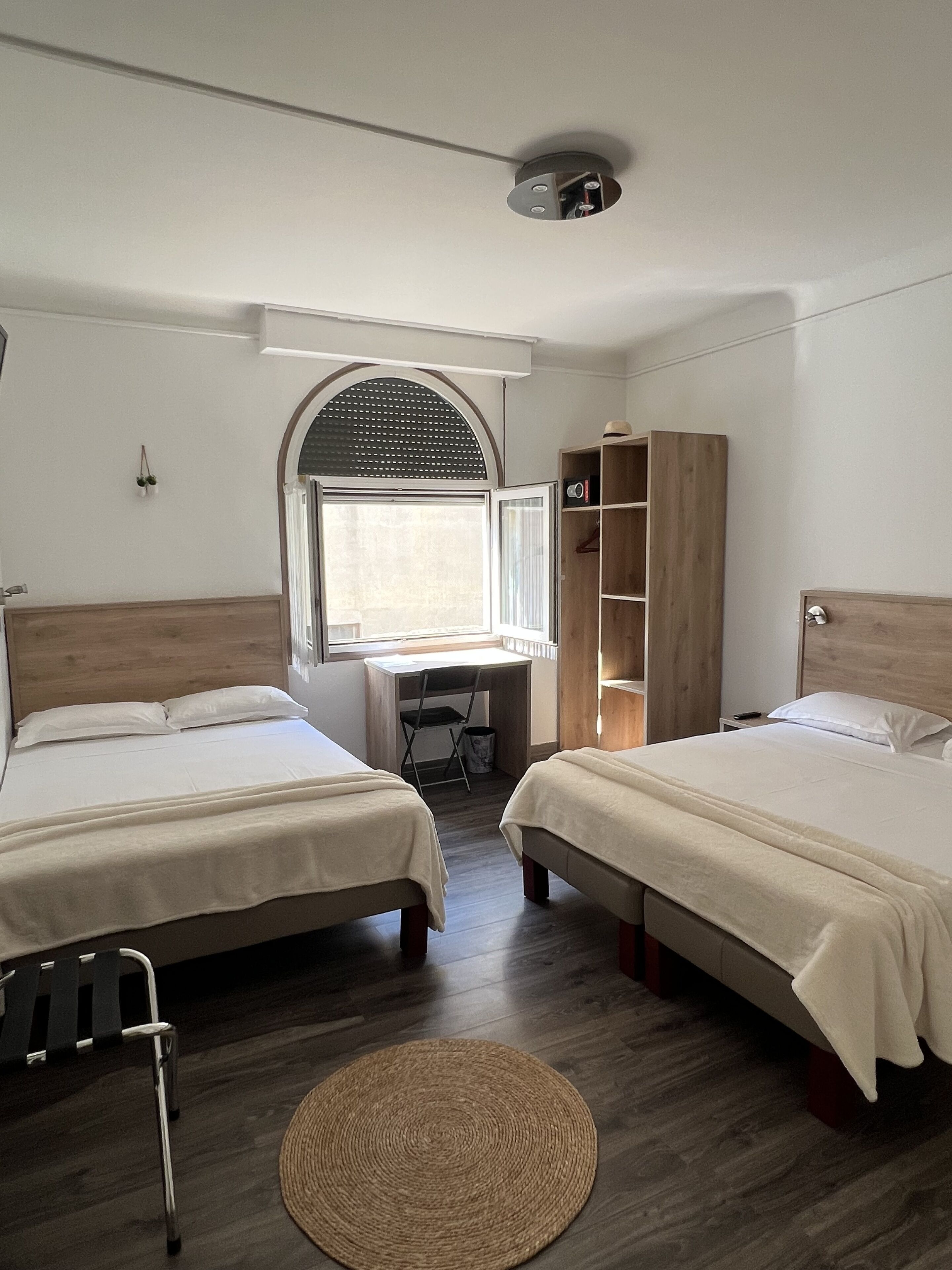 comfort quadruple room | in-room safe, desk, soundproofing, iron/ironing board