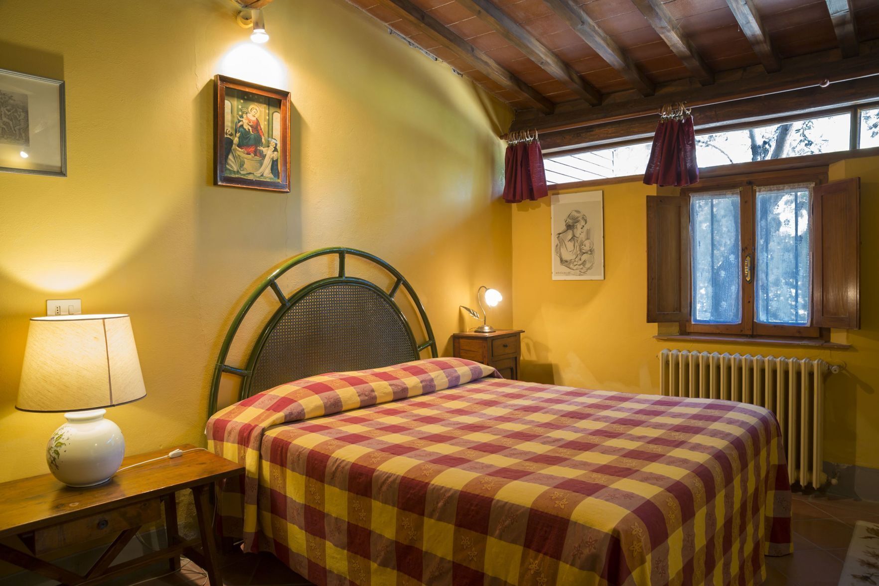 Individually decorated, individually furnished, desk, blackout curtains