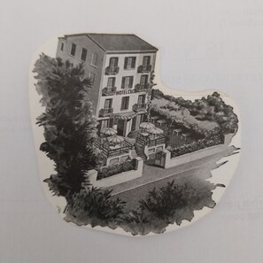 Fassade der Unterkunft