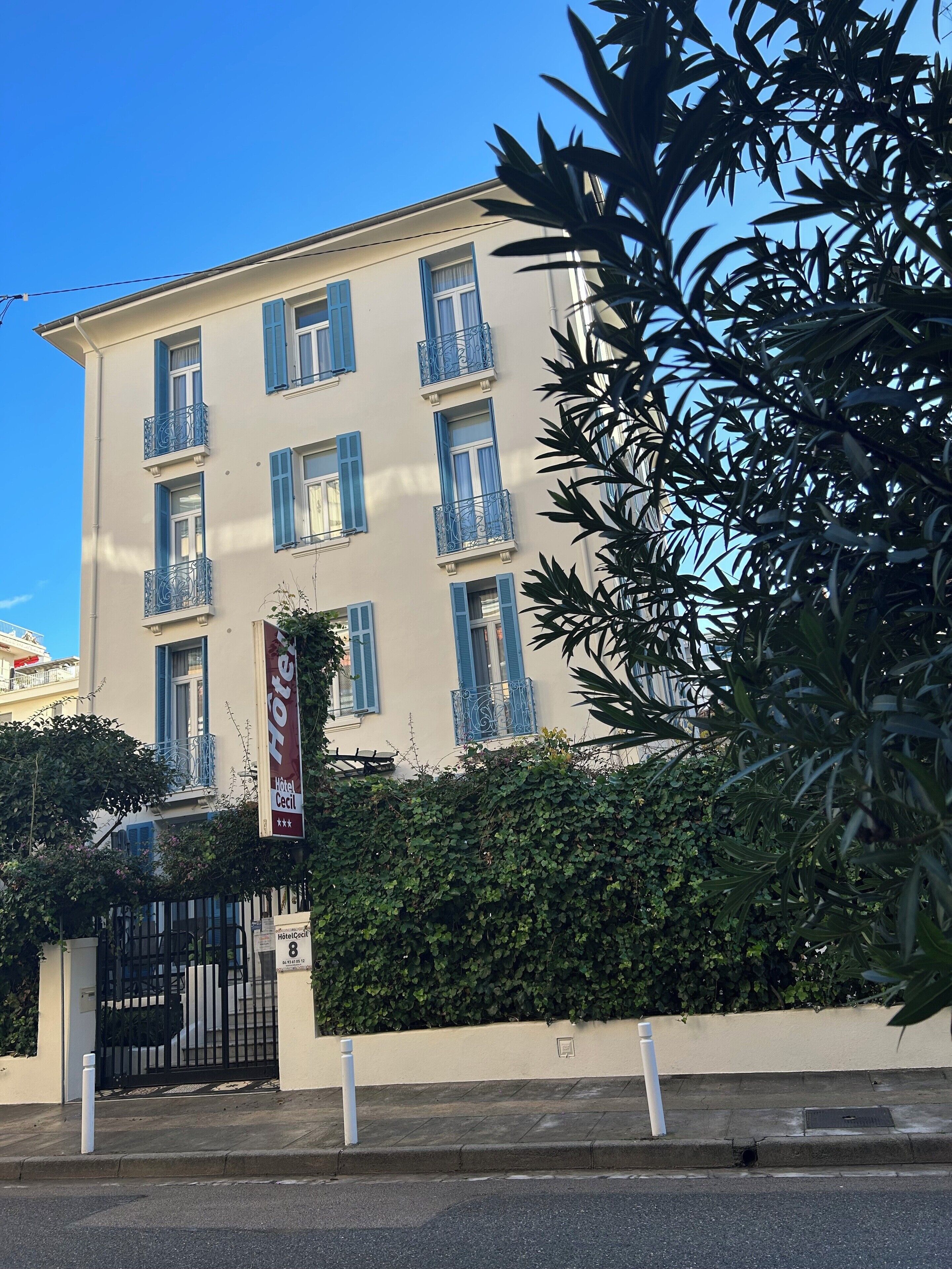 Fassade der Unterkunft