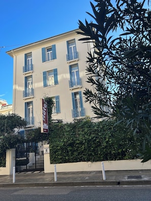 Voorkant van accommodatie