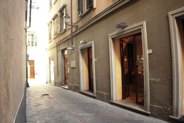 Façade de l’hébergement