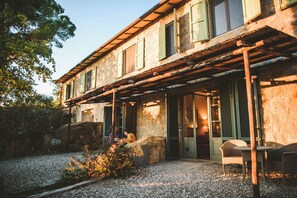 Deluxe Double Room, 1 Double Bed, Vineyard View, Garden Area | Terrace/patio