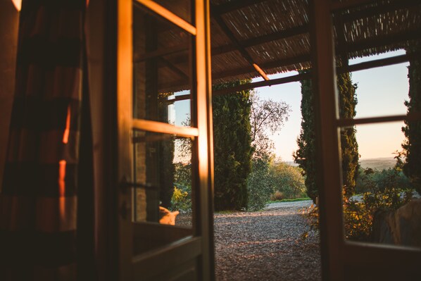 Ausblick vom Zimmer