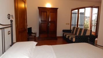 Estudio, terraza | 1 dormitorio y sábanas italianas Frette