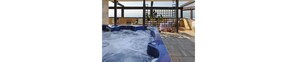 Outdoor spa tub - Hotel Bellavista (Rome)