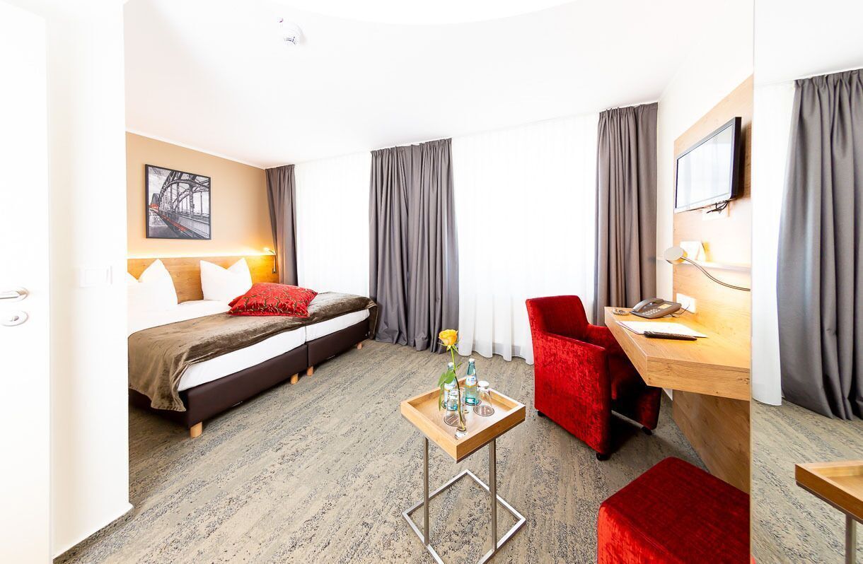 Hypo-allergenic bedding, individually decorated, individually furnished