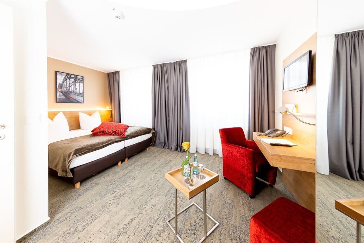 Hypo-allergenic bedding, individually decorated, individually furnished