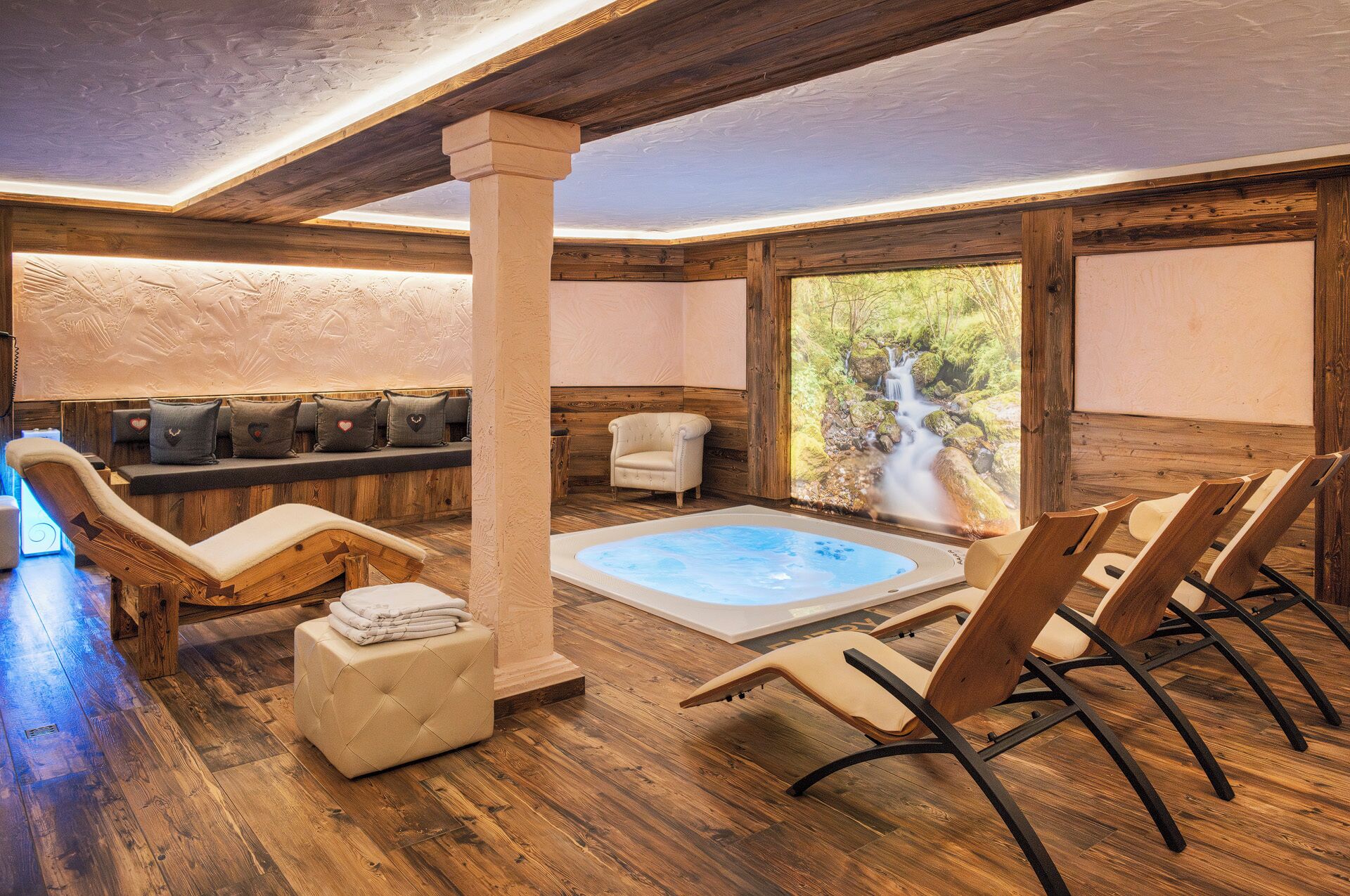 실내 스파 욕조