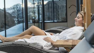 Sauna, ruang uap, perawatan tubuh, dan perawatan wajah