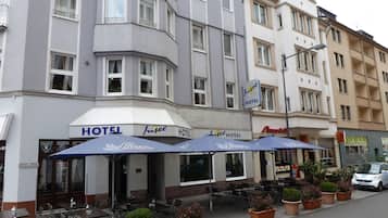 Fassade der Unterkunft
