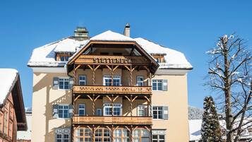 Fassade der Unterkunft