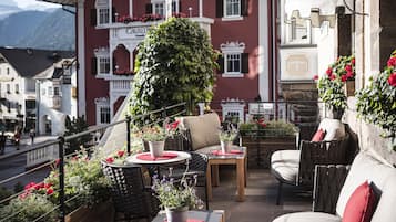 Terrasse sur le toit