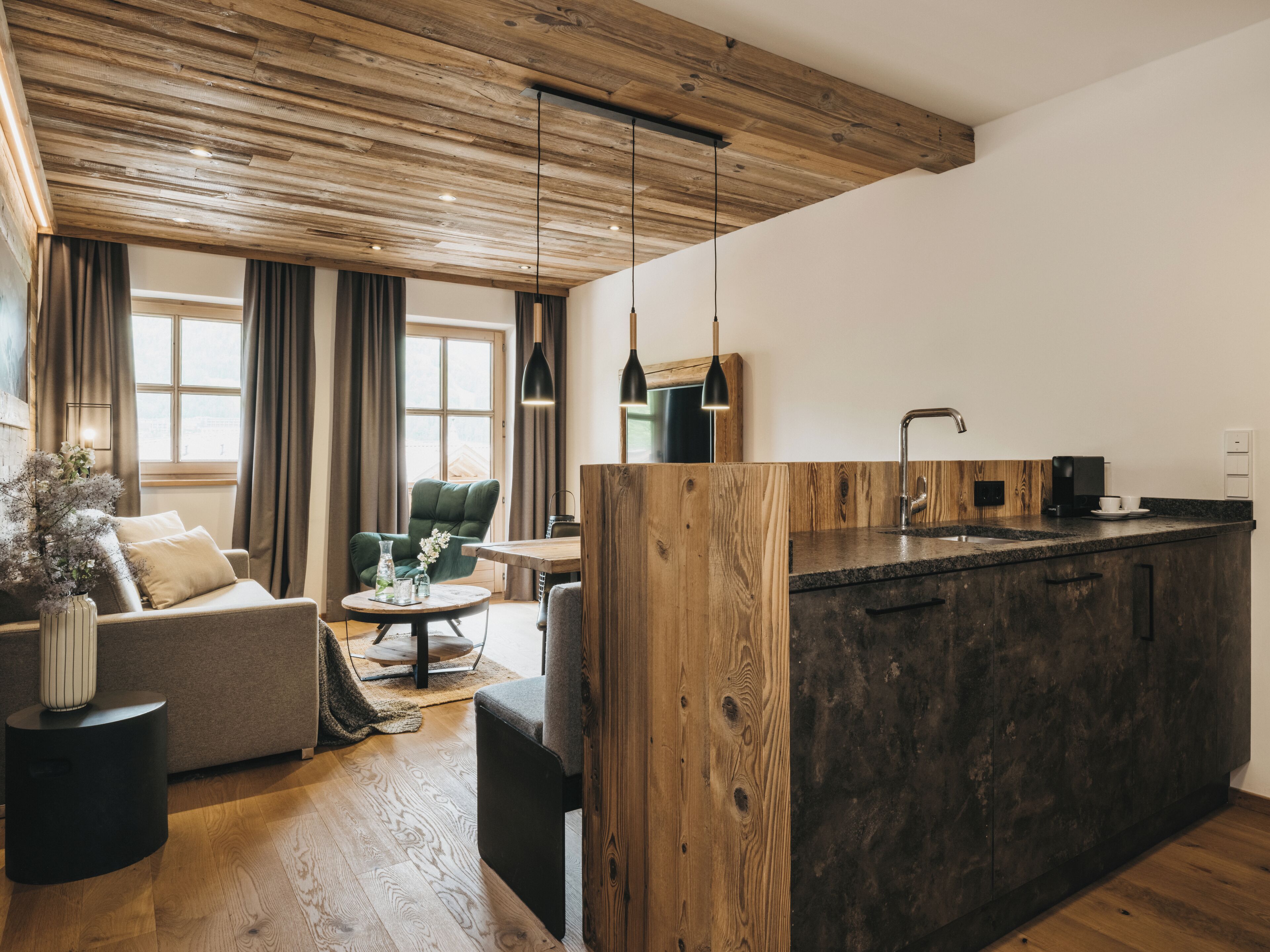 zwei zimmer apartment superior (exklusive endreinigung 99 euro) | 2 bedrooms, in-room safe, free wifi, bed sheets