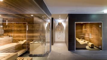 Sauna, jakuzi, buhar odası, çamur banyosu, İsveç masajı, spor masajı
