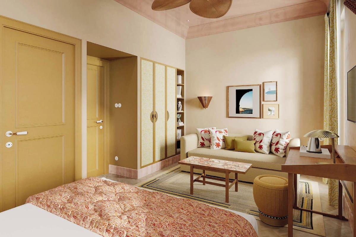 2 slaapkamers, luxe beddengoed, een kluis op de kamer