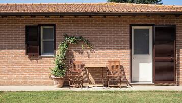 Doppia Classic, patio, vista giardino (Podere Umberto H) | Terrazza/patio