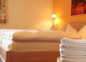 Premium bedding, individually decorated, individually furnished, desk