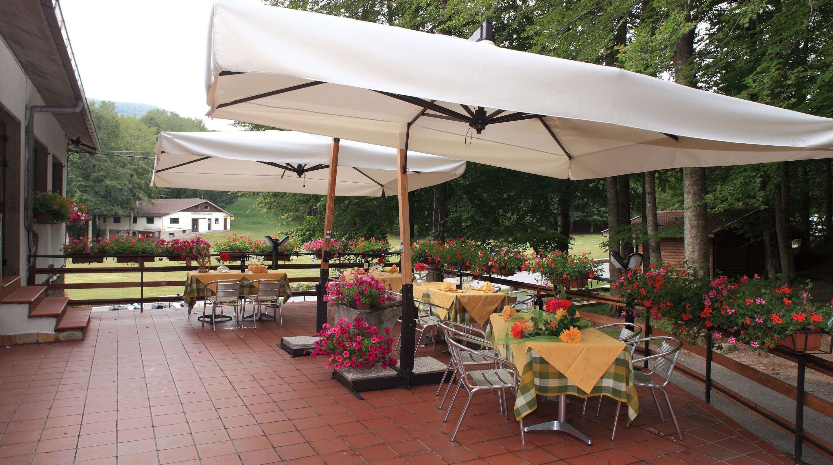 Frühstück, Mittagessen und Abendessen