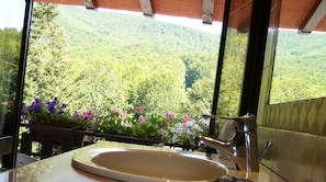 Double Room, Balcony, Mountain View (free relaxing area, Panoramic) | Bathroom