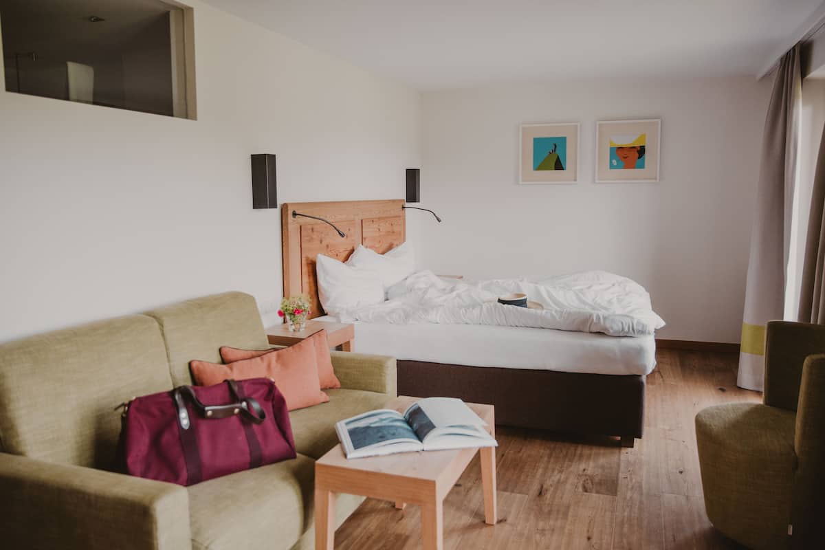 Junior Suite, Balcony, Mountain View | 1 bedroom, in-room safe, desk, soundproofing