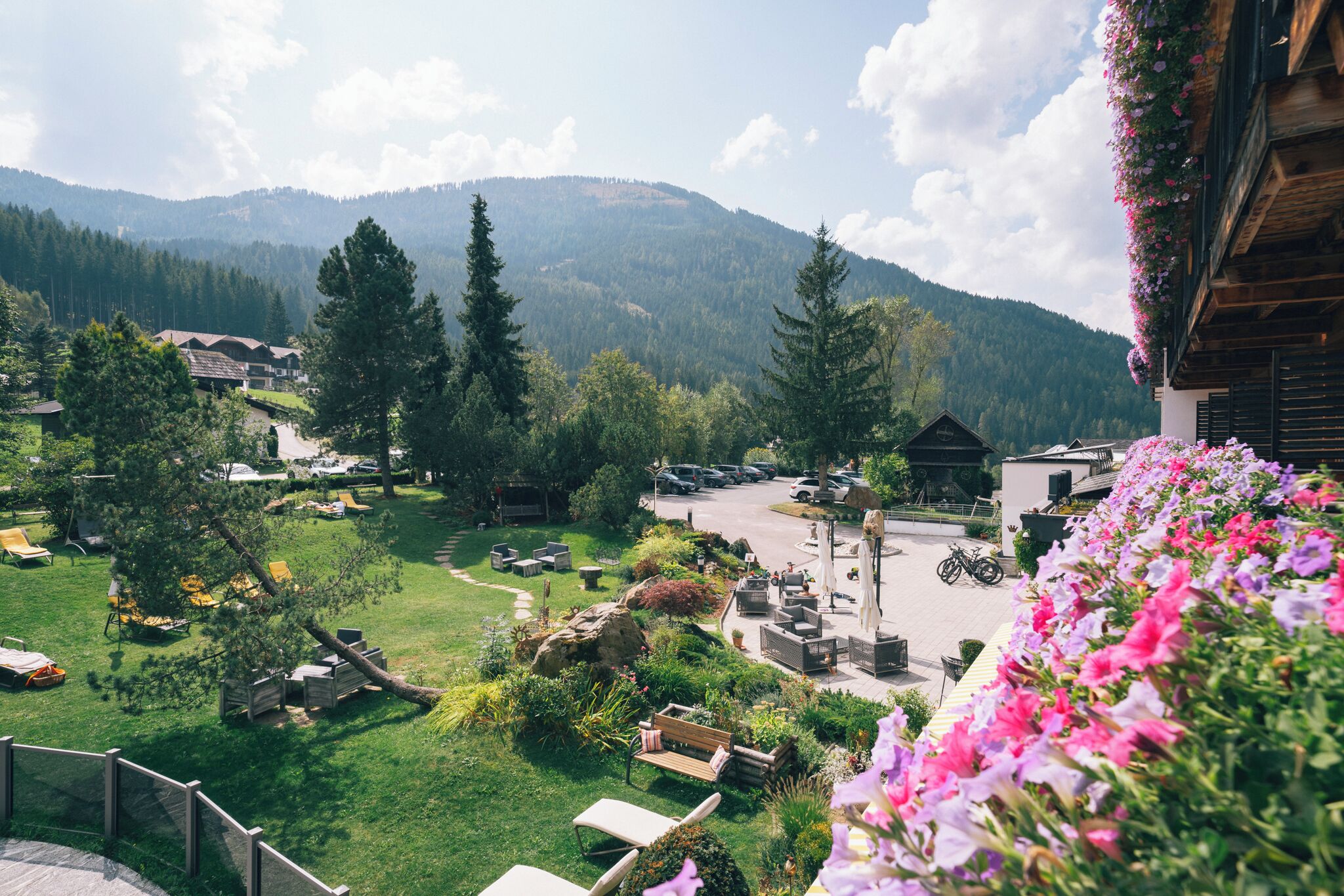 Superior-Doppelzimmer | Blick vom Balkon