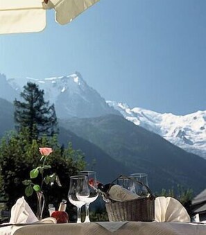 Vistas a la montaña