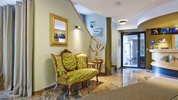 Blick von der Unterkunft