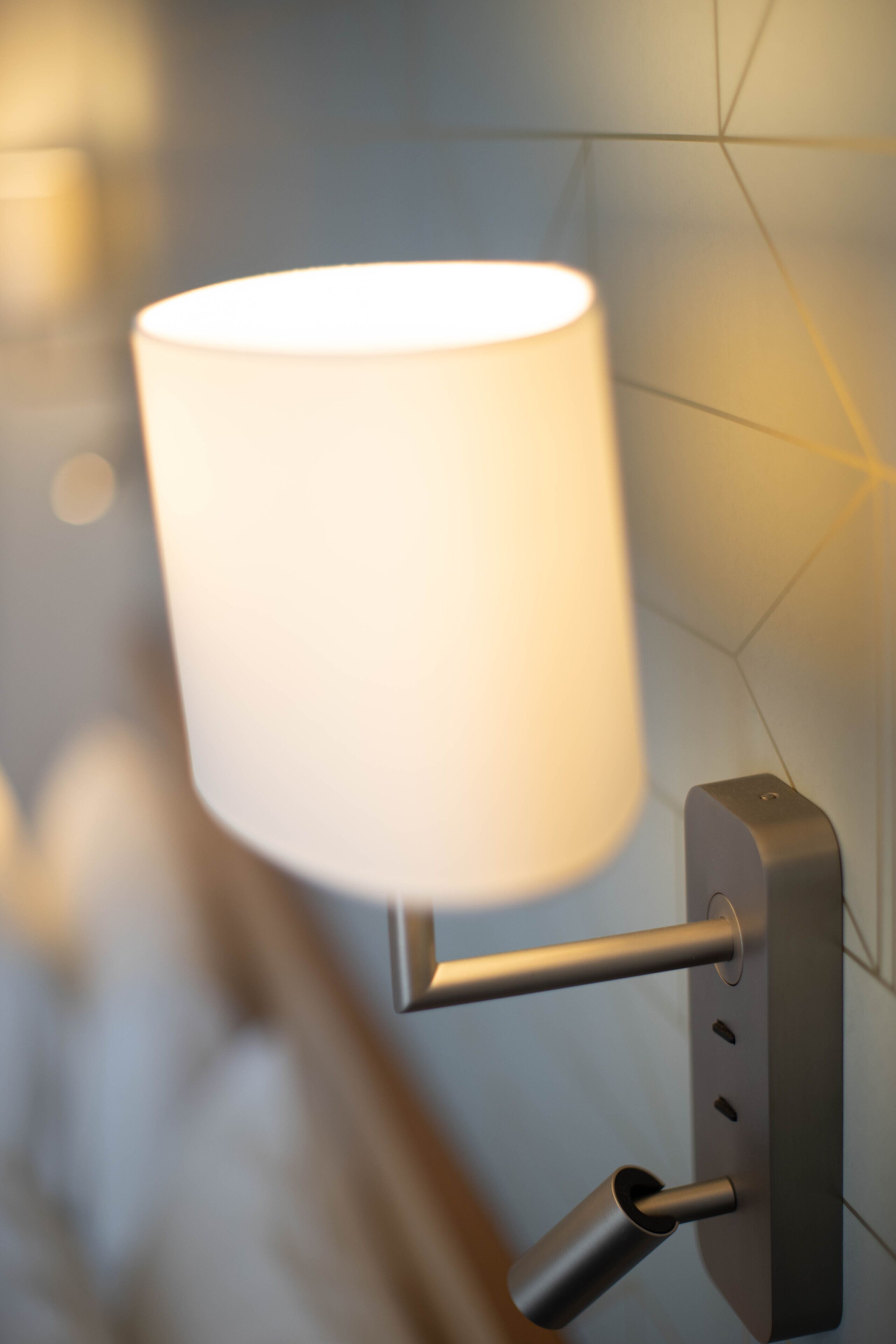 desk, blackout curtains, soundproofing, iron/ironing board