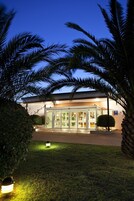 Front of property – evening/night