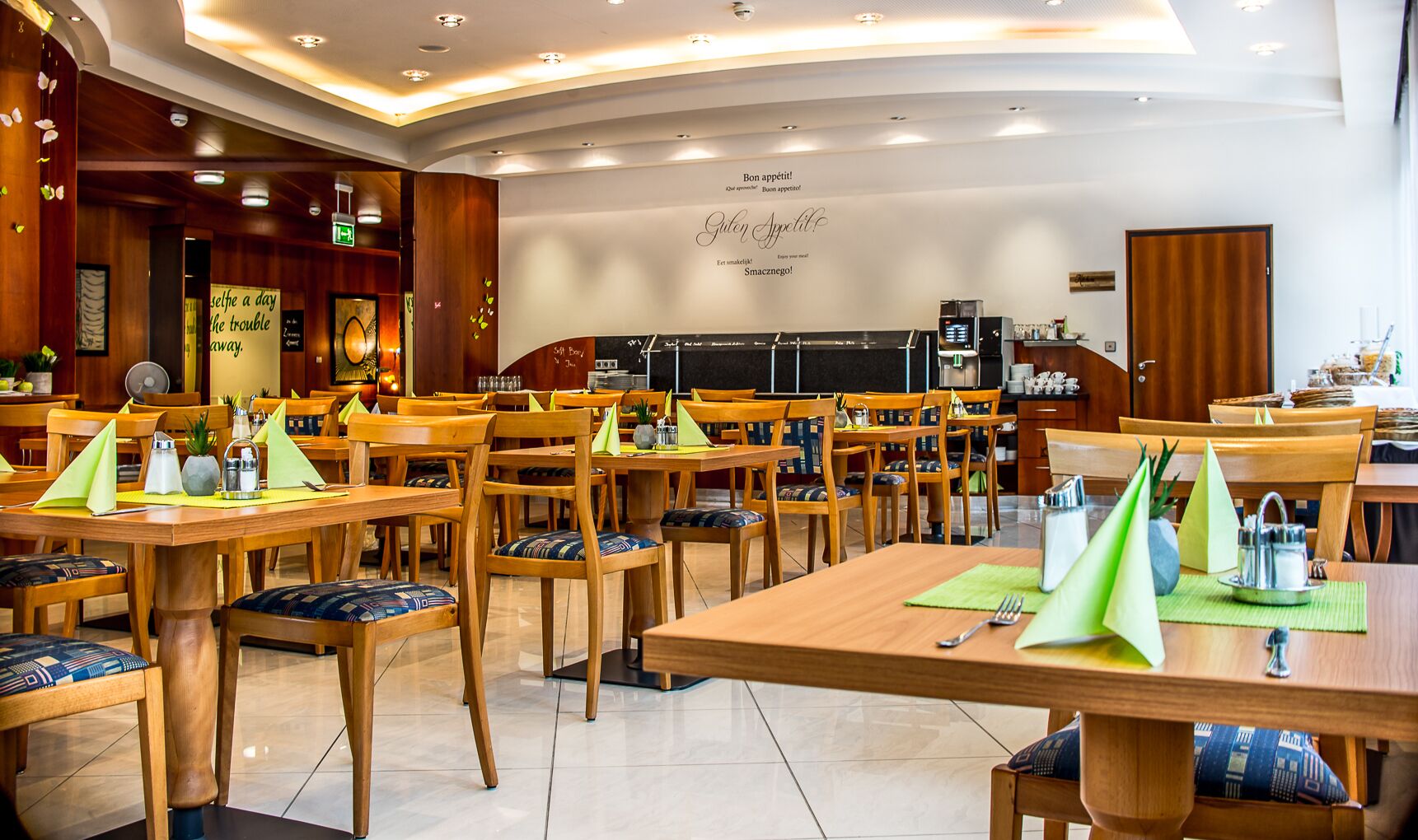 daily buffet breakfast (eur 20 per person)