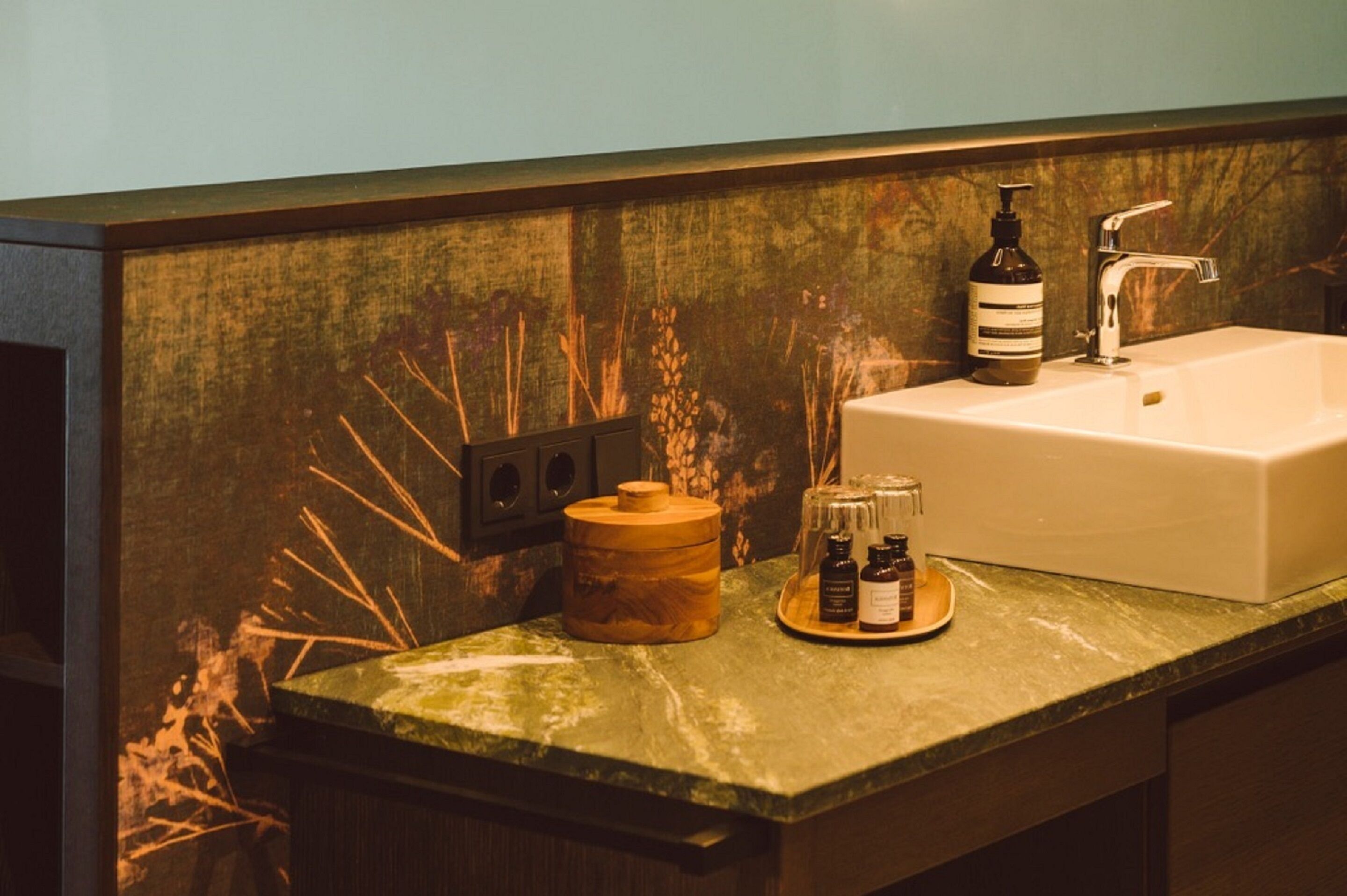 signature double room, 1 king bed, balcony, lake view | bathroom | free toiletries, hair dryer, bathrobes, towels