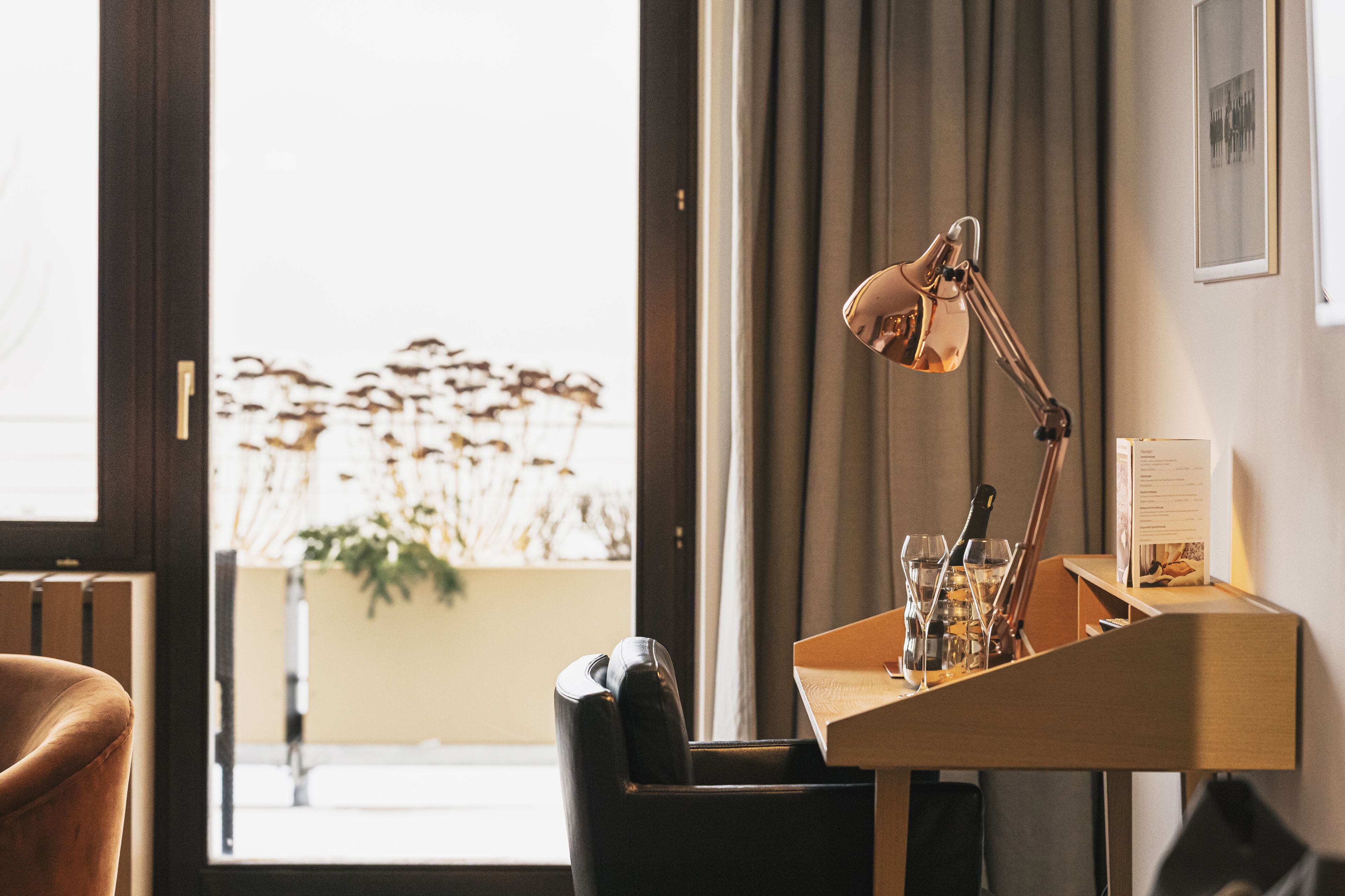 junior studio suite, 1 king bed, bathtub, lake view (salzkammergut) | premium bedding, down duvets, minibar, in-room safe