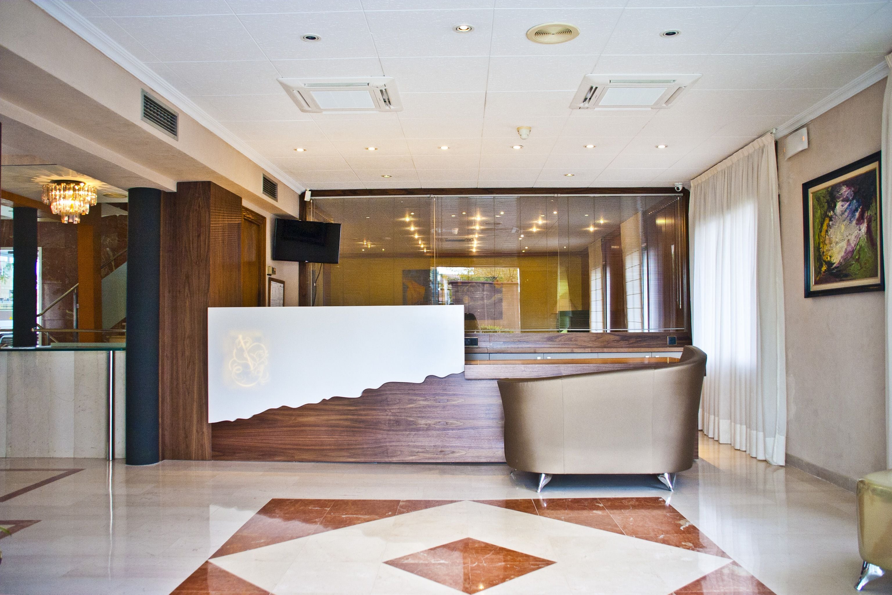 check-in/check-out kiosk