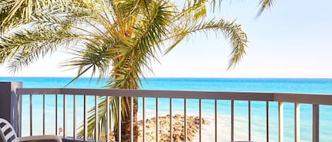 Doppel- oder Zweibettzimmer, Balkon, Meerblick