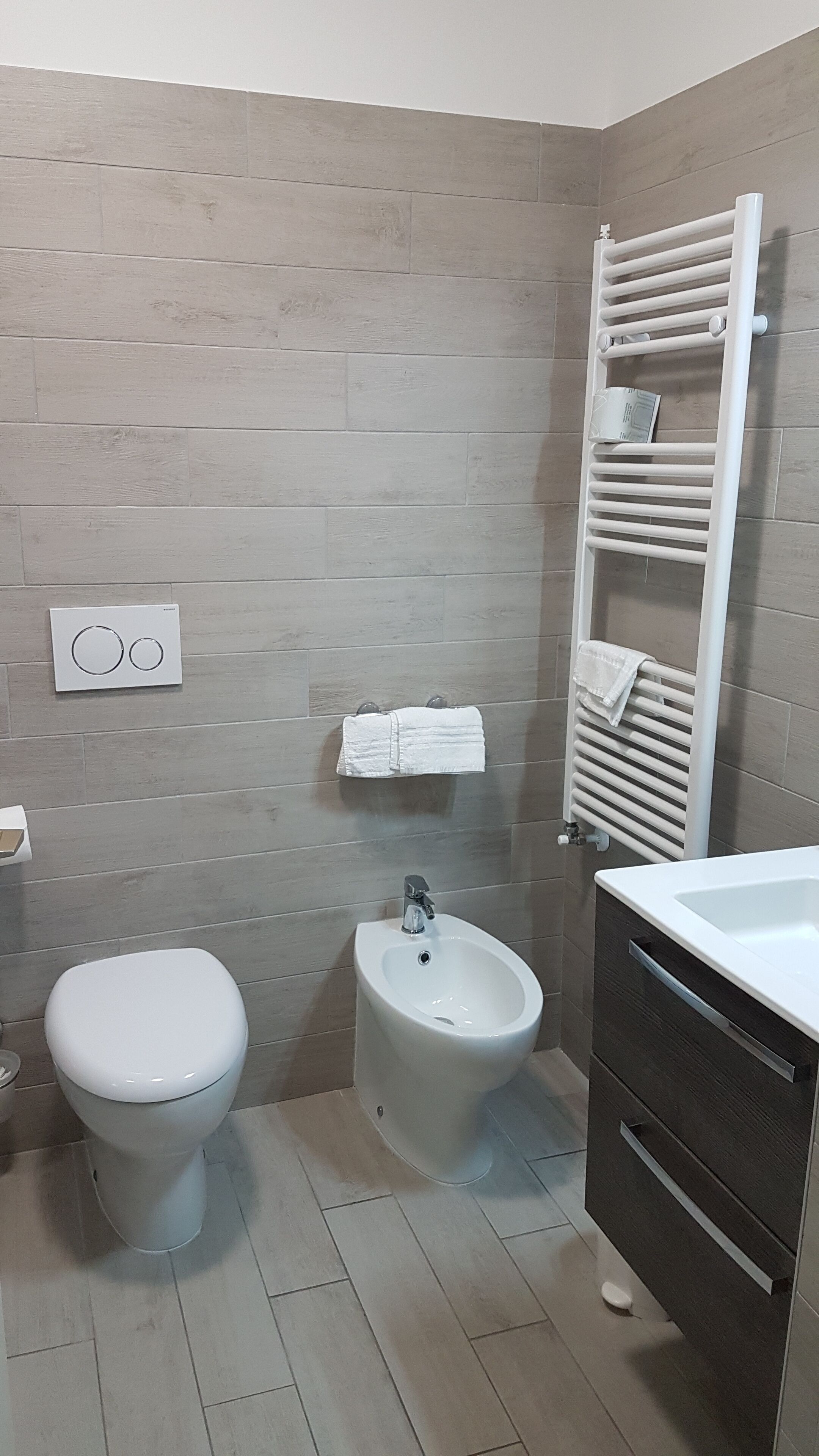double or twin room, balcony, sea view | bathroom | deep-soaking bathtub, rainfall showerhead, free toiletries, hair dryer