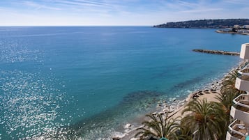 Double or Twin Room, Sea View | Balcony view