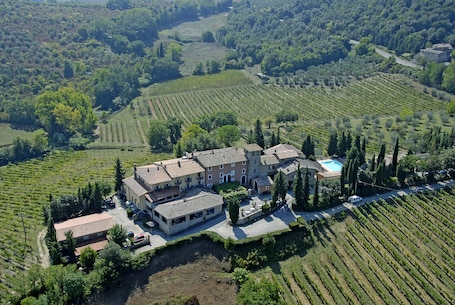 Aerial view. Hotel Pescille by Double Hospitality